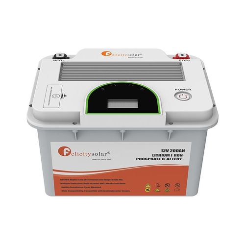 Felicity Solar 2.56kWh 12V 200Ah Lithium Ion Battery - Image 2